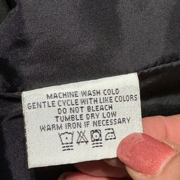 George Women’s Plus Quilted Jacket Zip Front & Pockets Rich Black Size 18W/20W - Picture 9 of 14